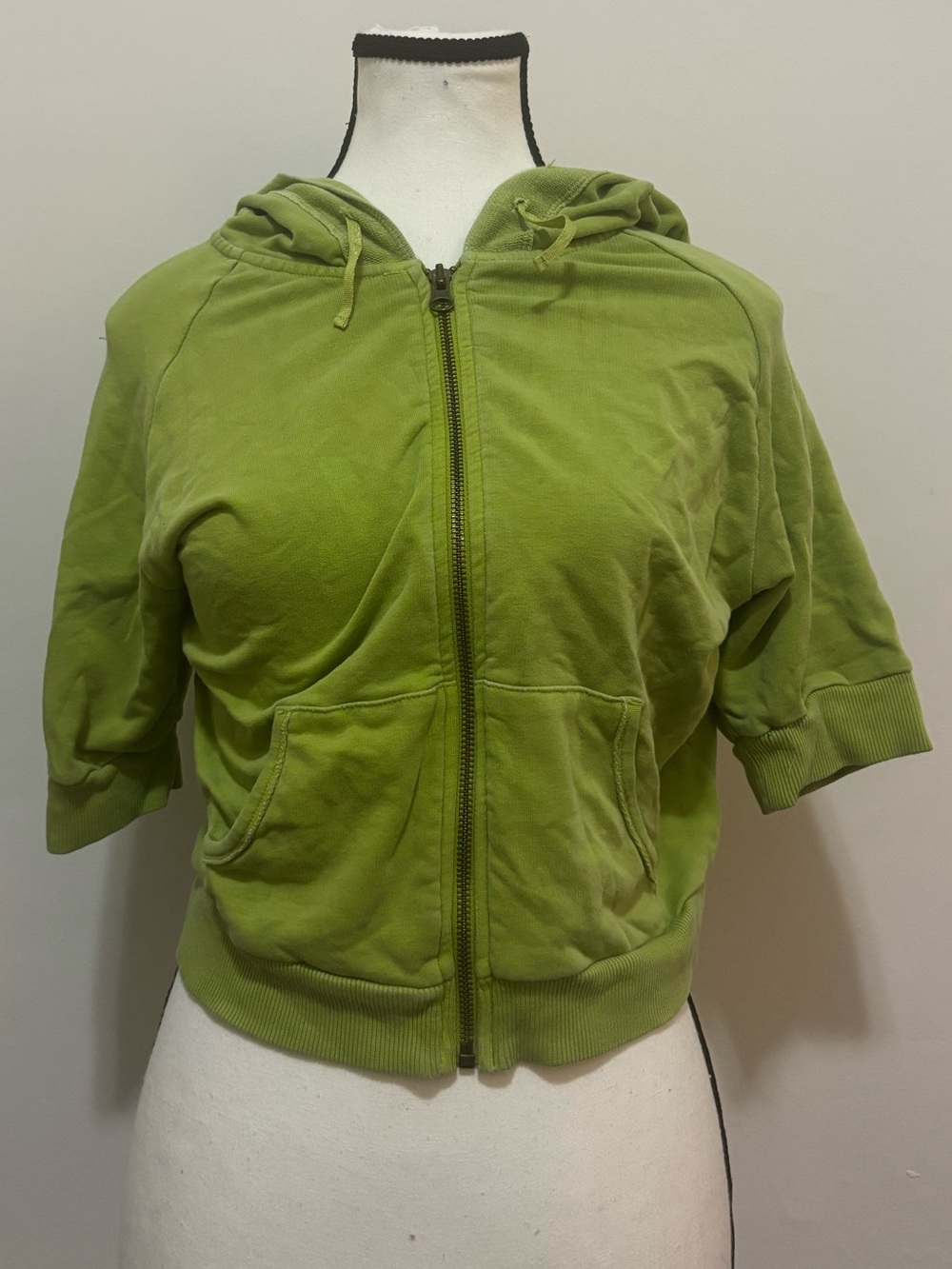lime green gap hoodie